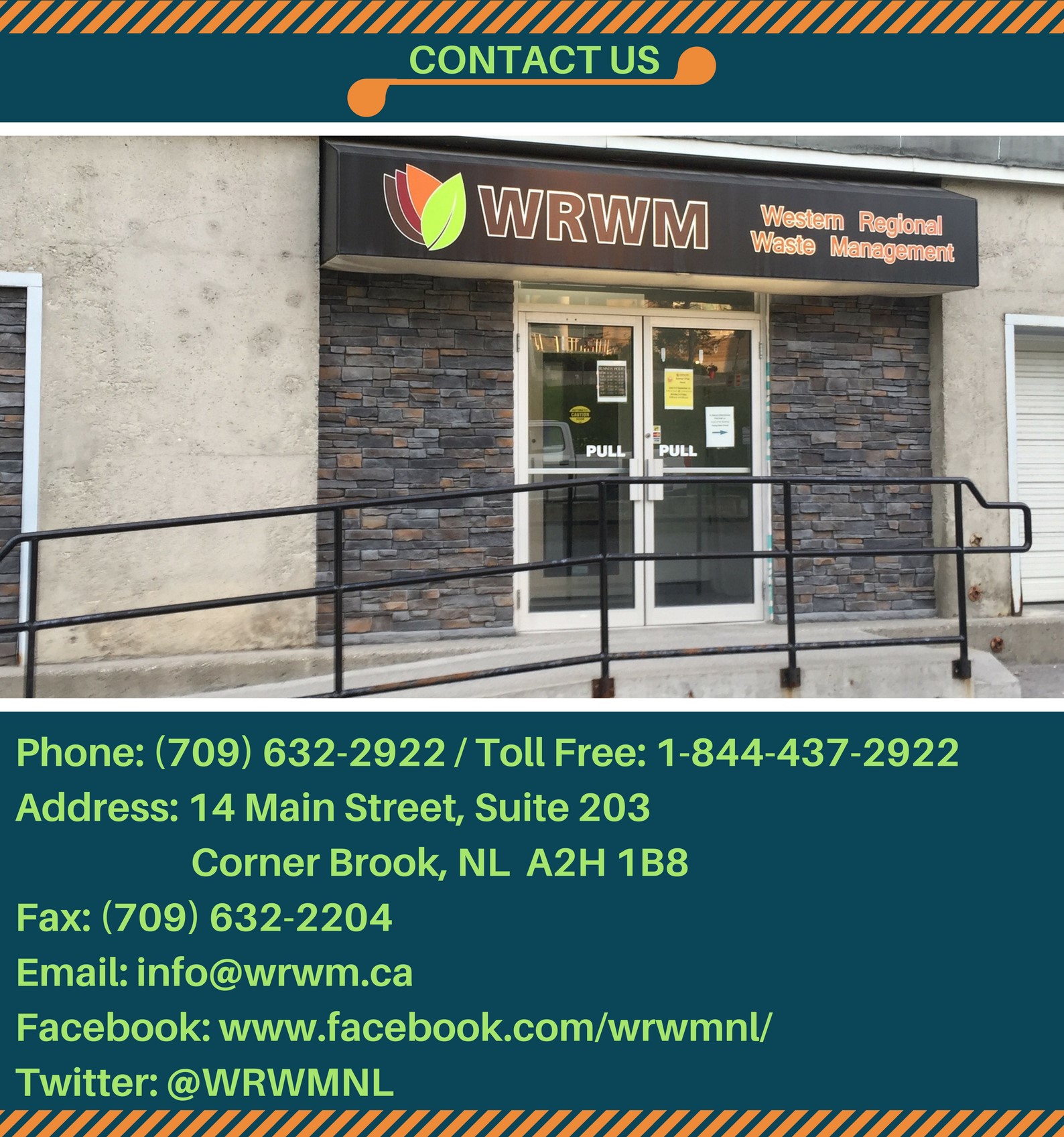WRWM Contact Us Western Regional Waste Management